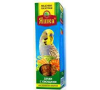 ЯШКА Лакомство для попугаев (злаки с овощами)