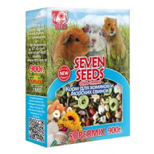 SUPERMIX Корм для хомяков и морских свинок «SEVEN SEEDS»