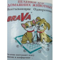 Пеленки для домашних животных "Брава"