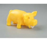 Игрушка хрюкающая "Веселая свинья", 15 см микс цветов