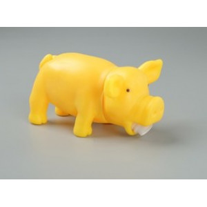 Игрушка хрюкающая "Веселая свинья", 15 см микс цветов