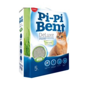 Наполнитель Pi-Pi-Bent DeLuxe Fresh grass (коробка)