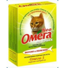 Витамины для кошек Омегa NEO (морские водоросли)